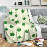 Broccoli Pattern Premium Blanket