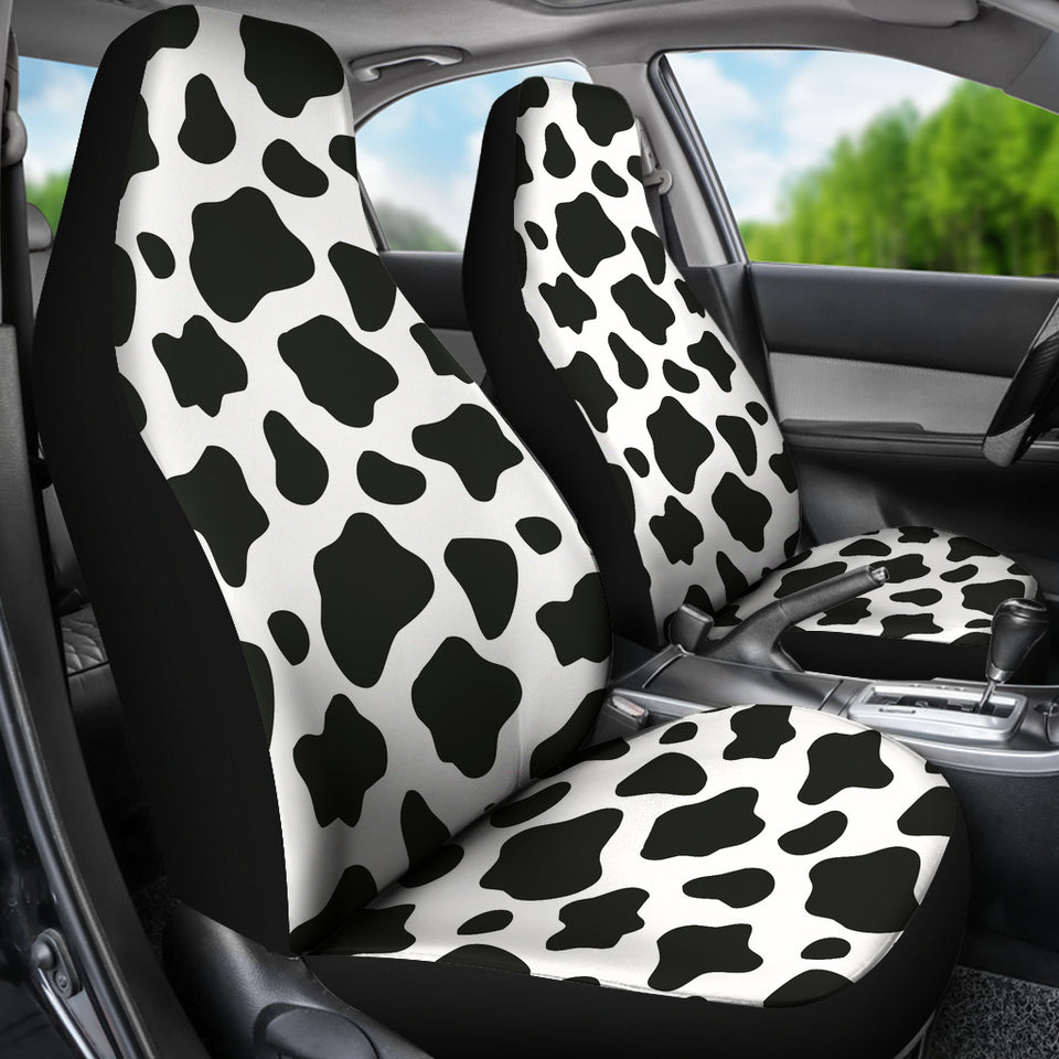 Cow Skin Pattern Universal Fit Car Seat Covers