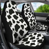 Cow Skin Pattern Universal Fit Car Seat Covers