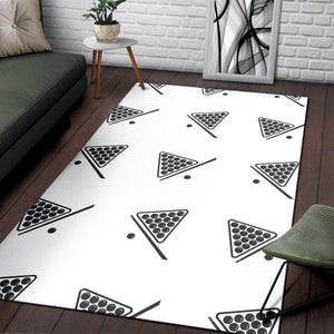 Billiard Ball Pattern Print Design 03 Area Rug