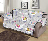 Cute Llama Alpaca pattern Sofa Cover Protector