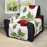 Red apples pattern Recliner Cover Protector