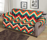zigzag  chevron colorful pattern Sofa Cover Protector