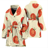 Tomato Dot Background Women'S Bathrobe