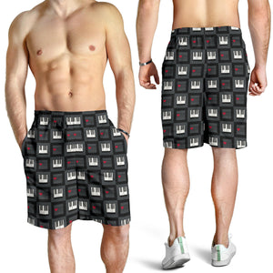 Piano Pattern Print Design 05 Men Shorts