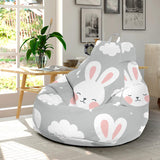 Rabbit Cloud Pattern Bean Bag Cover