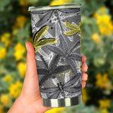 Hand Drawn Dragonfly Pattern Tumbler