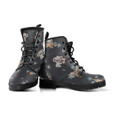 Cute Koala Pattern Leather Boots