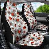 Ladybug Pattern Print Design 05 Universal Fit Car Seat Covers