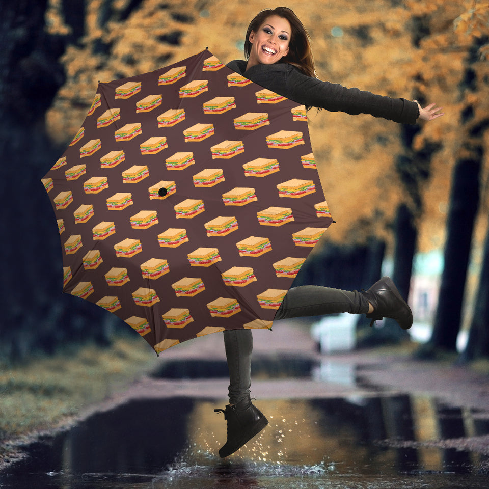 Sandwich Pattern Print Design 04 Umbrella