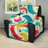 Colorful moon pattern Recliner Cover Protector