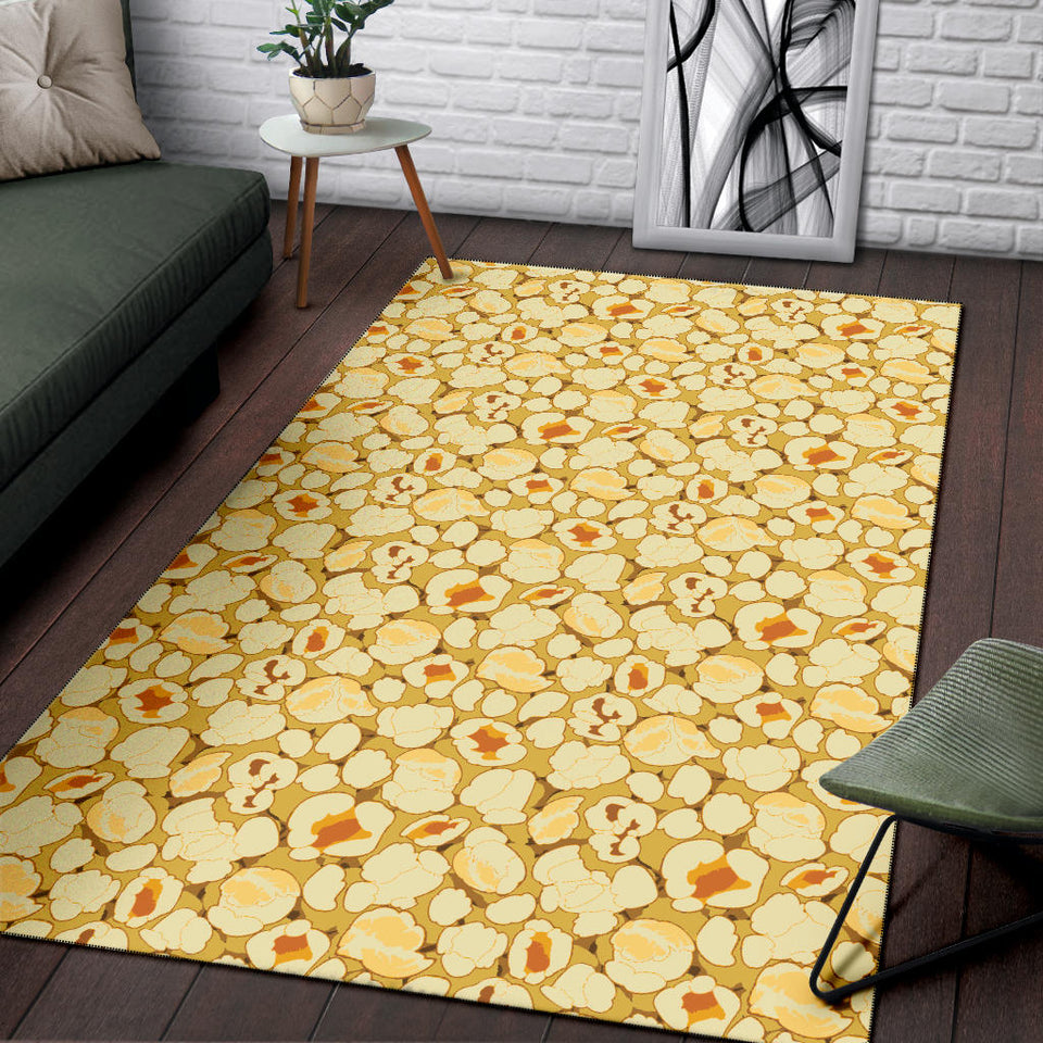 Popcorn Pattern Print Design 04 Area Rug