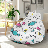 Candy Design Pattern Bean Bag Cover