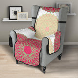 Circle indian pattern Chair Cover Protector