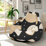 Champignon Mushroom Pattern Bean Bag Cover
