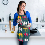 Camel Pattern Adjustable Apron