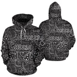 Handwritten Cheese Pattern Men Women Pullover Hoodie
