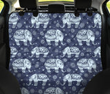 Elephant Tribal Design Pattern Dog Car Seat Covers