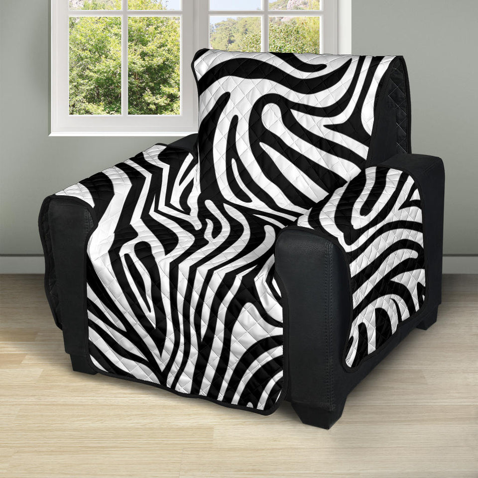 Zebra skin pattern Recliner Cover Protector