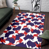 Kangaroo Australian Pattern Area Rug