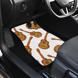 Paint Guitar Pattern Front And Back Car Mats