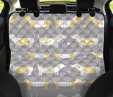 Cute Dachshund Dog Pattern Dog Car Seat Covers