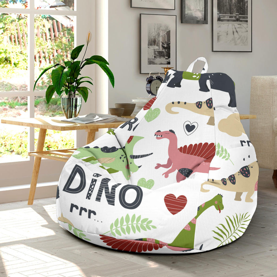 Cute Dinosaurs Pattern Bean Bag Cover