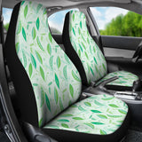 Green Peas Pattern Print Design 01 Universal Fit Car Seat Covers