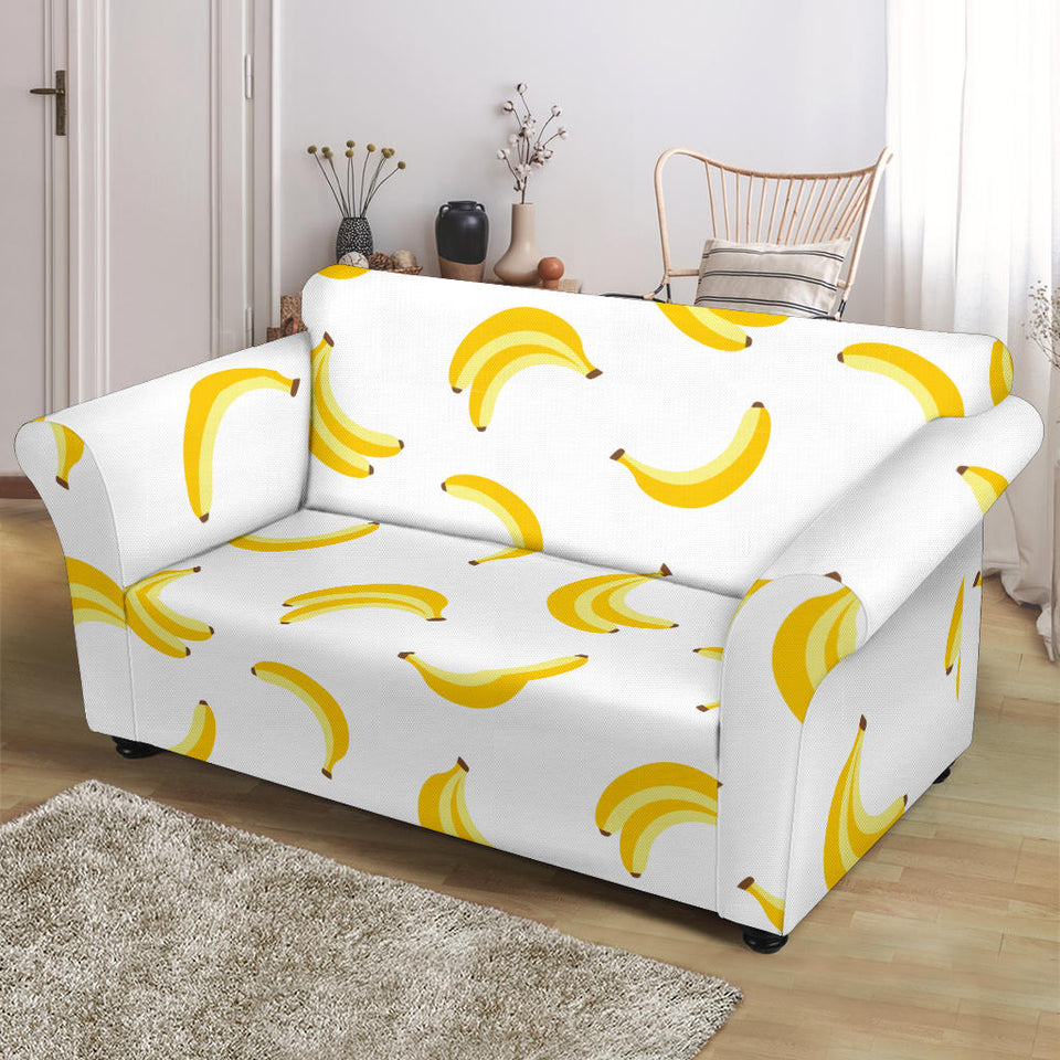 Banana Pattern Loveseat Couch Slipcover