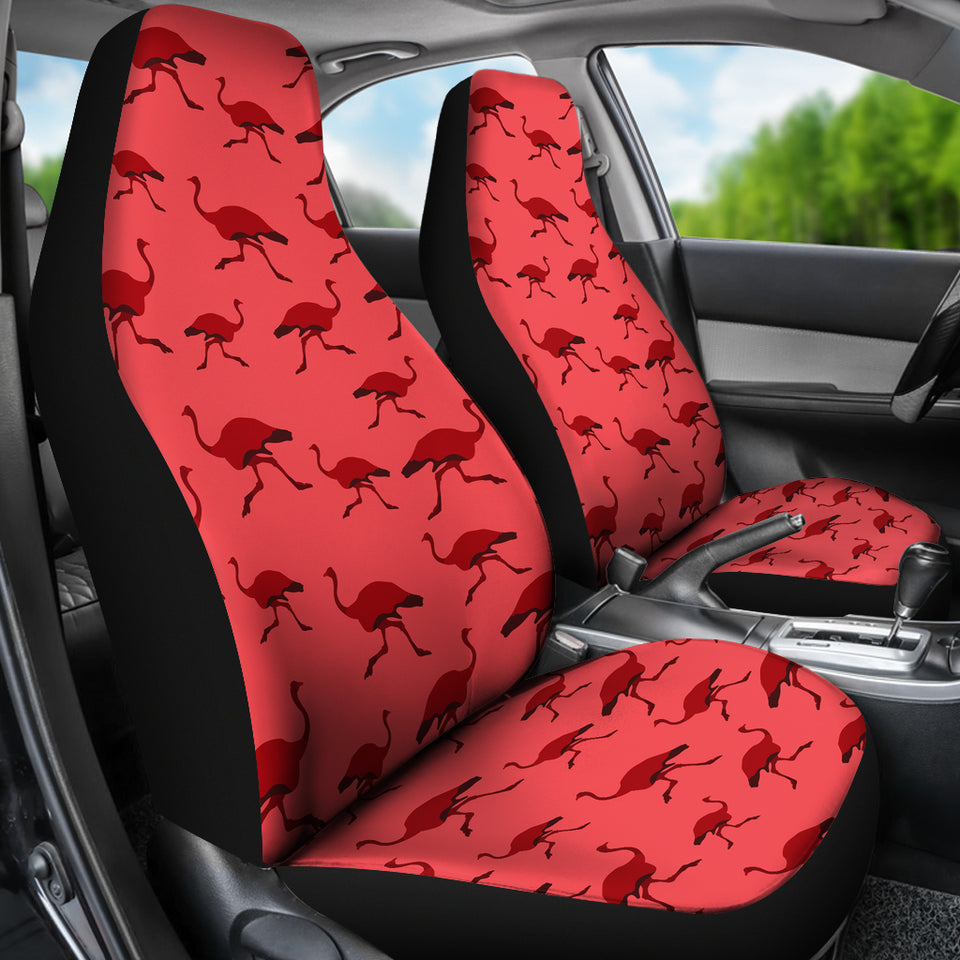 Ostrich Pattern Print Design 03 Universal Fit Car Seat Covers