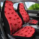 Ostrich Pattern Print Design 03 Universal Fit Car Seat Covers