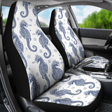 Seahorse Pattern Background  Universal Fit Car Seat Covers