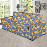 Guinea Pig Pattern Print Design 02 Sofa Slipcover