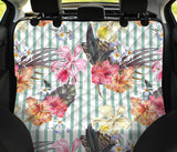 Colorful Orchid Flower Pattern Dog Car Seat Covers