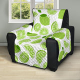 Lime design pattern Recliner Cover Protector
