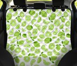 Lime Design Pattern Dog Car Seat Covers