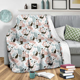 Cute Mermaid Pattern Premium Blanket