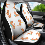 Cute Kangaroo Pattern Universal Fit Car Seat Covers