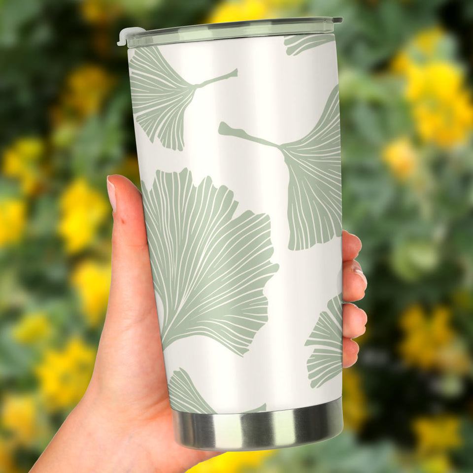 Ginkgo Leaves Pattern Tumbler