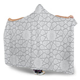Arabic Star Pattern Hooded Blanket