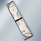 Cute Sushi Icon Pattern Car Sun Shade