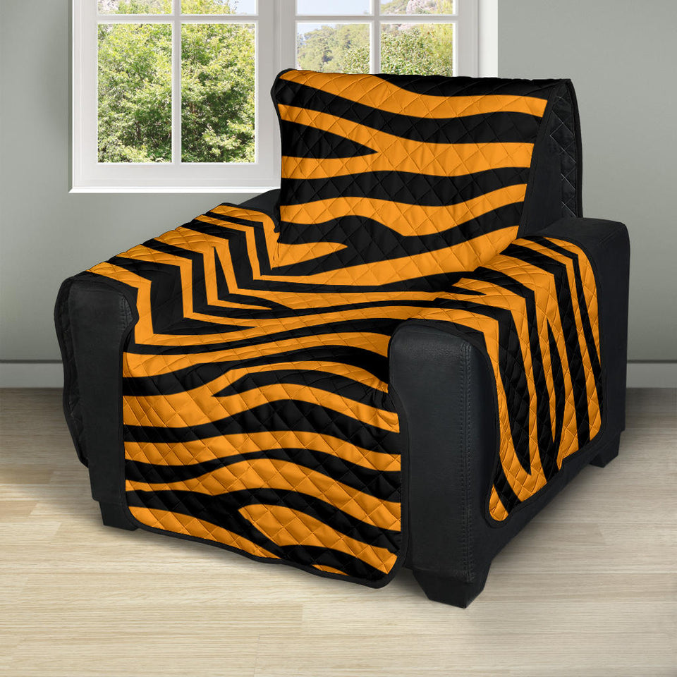 Bengal tigers skin print pattern background Recliner Cover Protector