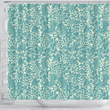 Classic Hand Drawn Grape Pattern Shower Curtain Fulfilled In US