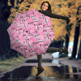 Piano Pattern Print Design 01 Umbrella