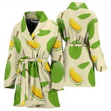 Durian Pattern Women'S Bathrobe