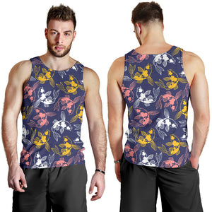 Koi Fish Carp Fish pattern Men Tank Top