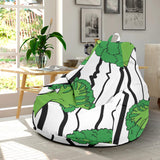 Cool Broccoli Pattern Bean Bag Cover