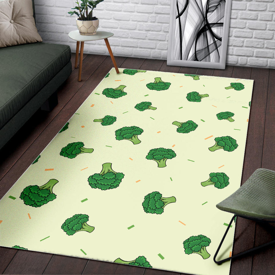 Broccoli Pattern Area Rug