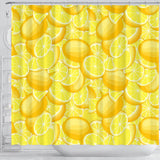 Lemon Pattern Shower Curtain Fulfilled In US