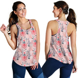 Octopus winter hat garland Fish candy Seaweed Coral Starfish Women Racerback Tank Top